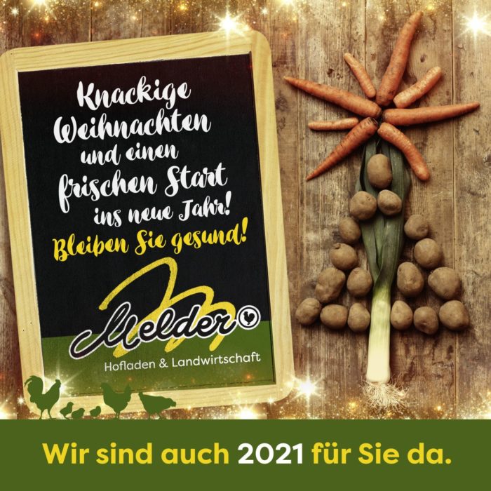 Das Bild zeigt den Weihnachtsgruß 2020.