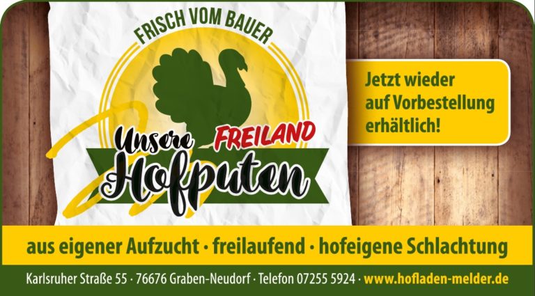 Freiland Hofputen Verkaufsnachricht