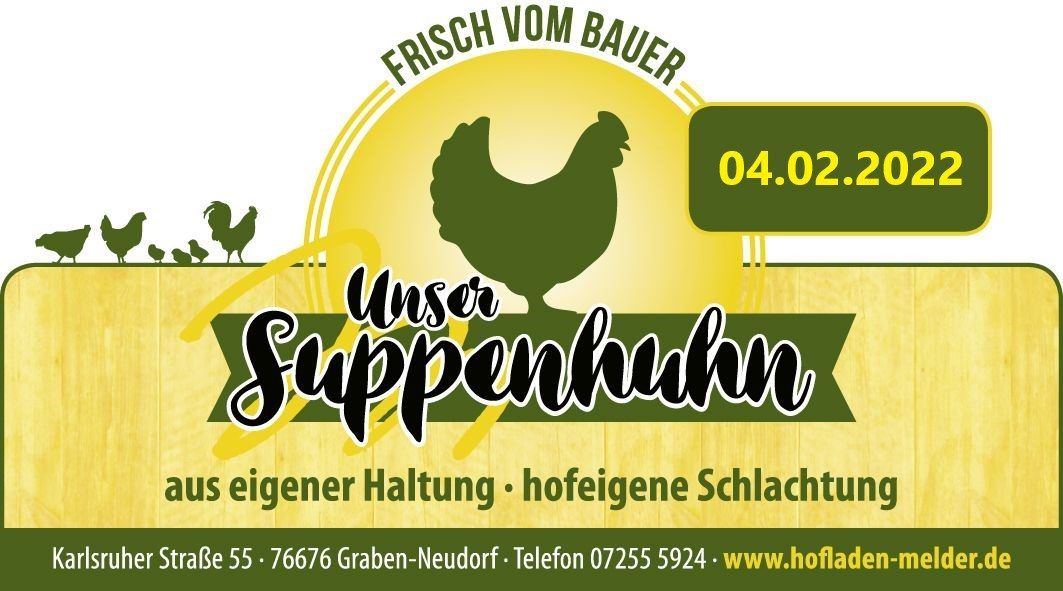 Schlachttermin Suppenhuhn